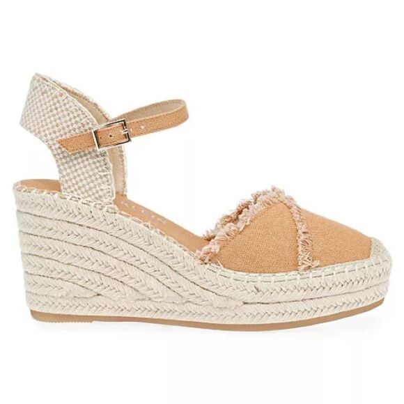 Anne Klein | Laken Espadrille Wedge Sandals - Picture 2 of 9